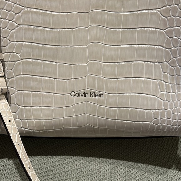 Calvin Klein tote bag, white never used - Picture 2 of 4